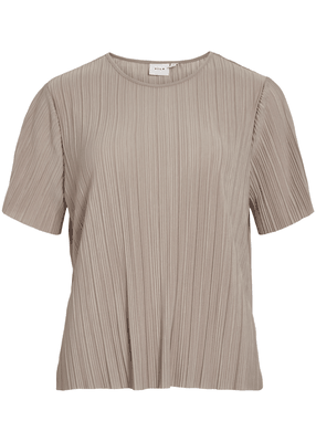 PLISA O-NECK S/S TOP
