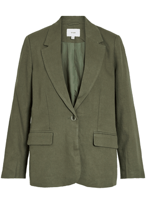 JOLANDA L/S LINEN BLEND BLAZER JOLANDA L/S LINEN BLEND BLAZER