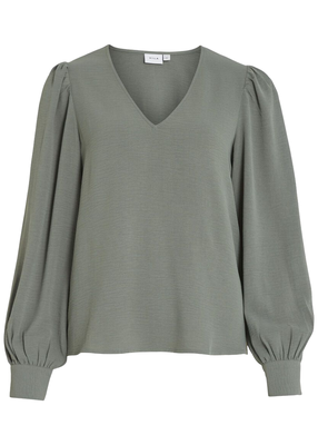 GAJA L/S V-NECK TOP