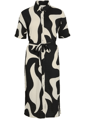 ZEYA ZERA 2/4 MIDI SHIRT DRESS