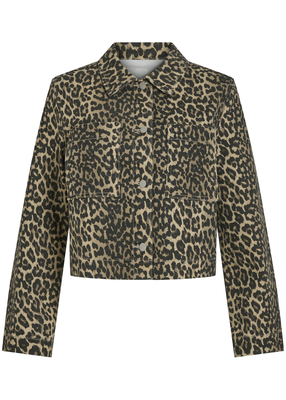 CHIA L/S LEOPARD JACKET