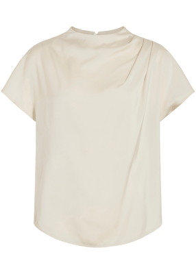 ELMINA FUNNEL NECK S/S TOP ELMINA FUNNEL NECK S/S TOP