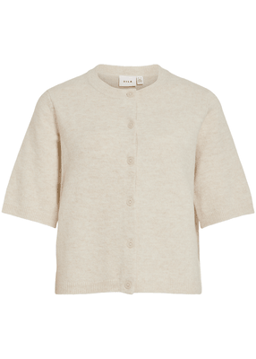 LIGA 2/4 O-NECK KNIT CARDIGAN