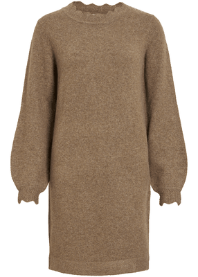 Nikolia O-neck L/s Knit Dress Nikolia O-neck L/s Knit Dress
