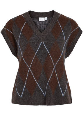 ARGYLE S/L KNIT VEST ARGYLE S/L KNIT VEST