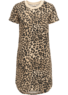IVY NEW S/S AOP SWEAT DRESS