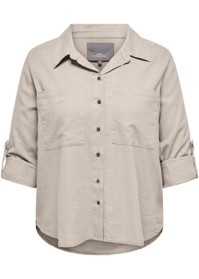 YASMIN-CARO L/S LINEN SHIRT