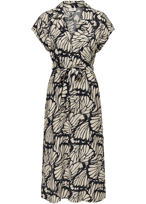 TROYA LIFE S/L MIDI DRESS