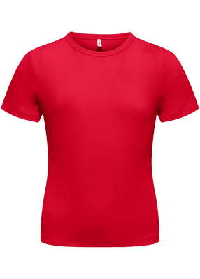 Lucky S/S O-Neck Top