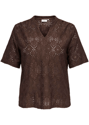 HELLEN S/S V-NECK BLOUSE