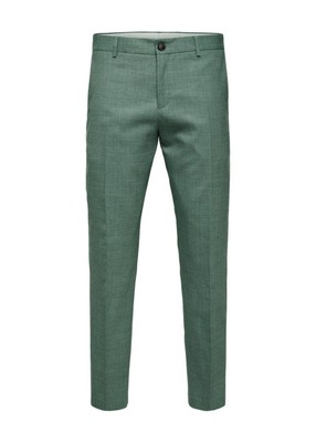 SLIM-OASIS LINEN TROUSERS