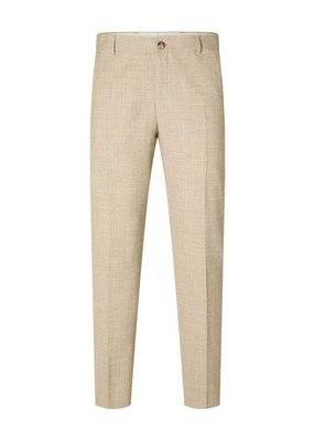SLIM-OASIS LINEN TROUSERS