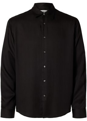 CHARLIE TENCEL SATIN LS SHIRT