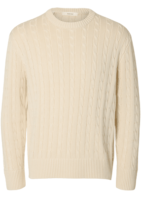 BRAUN KNIT CABLE CREW