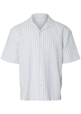 REGCLAY LINEN BLEND SS SHIRT RESORT