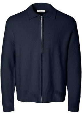 ALEX LS KNIT ZIP CARDIGAN