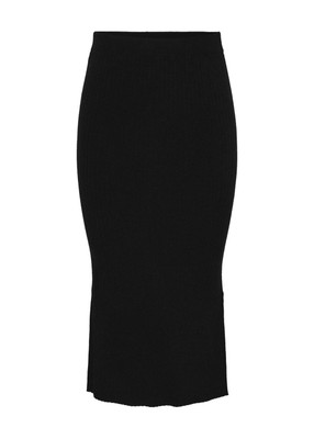 CRISTA HIGHWAIST MIDI KNIT SKIRT