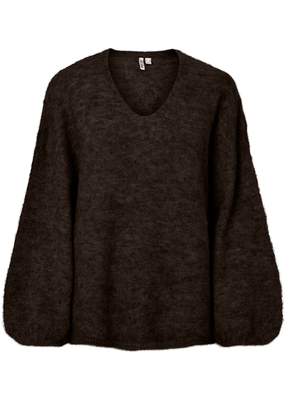 ALLIE LS V-NECK KNIT