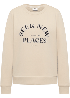 Sweatshirt with Embroidery