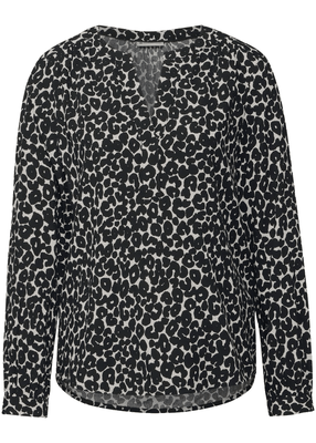 Splitneck Tunic Blouse