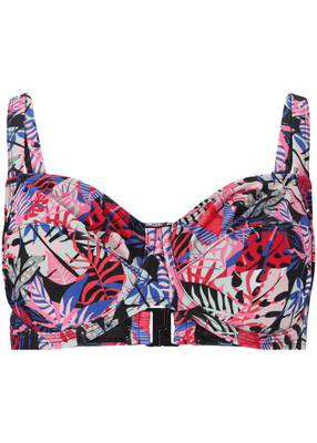 STEPHANIE PRINTED BIKINI TOP