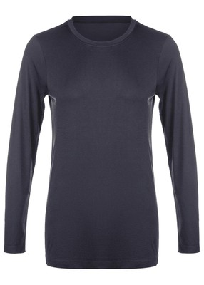 JULEE LOOSE FIT SEAMLESS LS TEE
