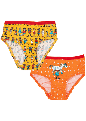 PIPPI WITH FRIENDS UNDERWEAR 2-PACK