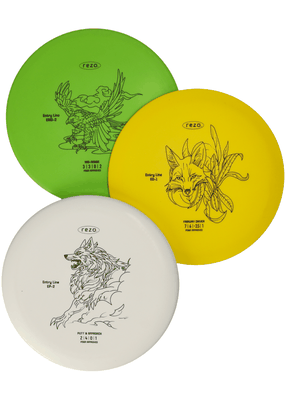 Tsutomu Starter Disc Golf 3pcs. Set