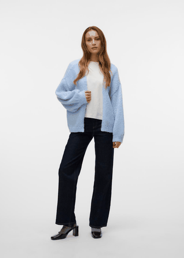 MAYBE LS OPEN CARDIGAN