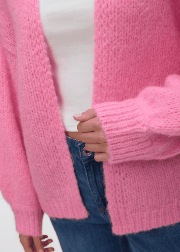 MAYBE LS OPEN CARDIGAN