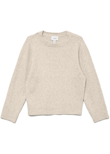 DOFFY LS O-NECK BLOUSE