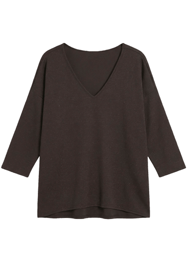 KANVA 3/4 V-NECK TOP