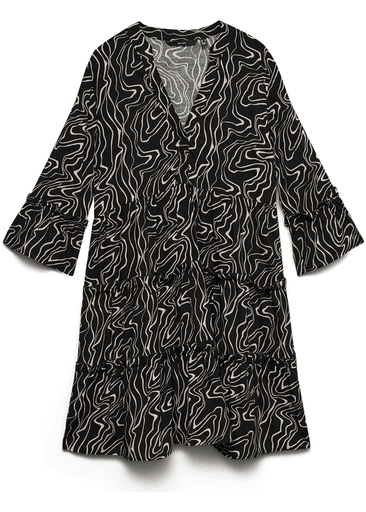 EASY JOY 3/4 SHORT DRESS