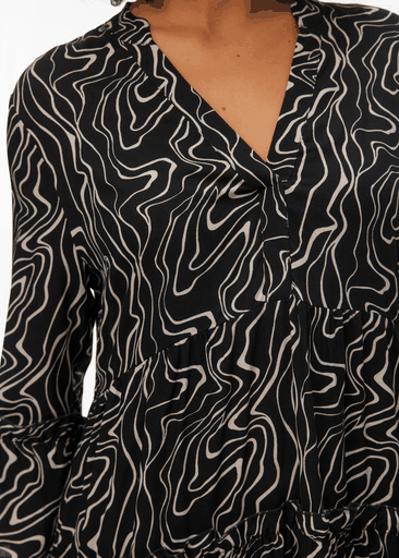 EASY JOY 3/4 SHORT DRESS