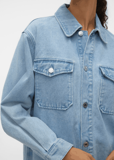 NAYA OVERSIZED DENIM SHIRT NAYA OVERSIZED DENIM SHIRT