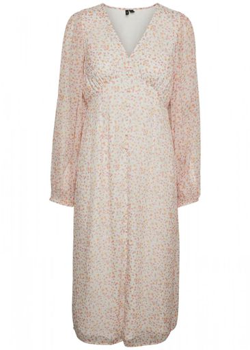 SMILLA LS V-NECK CALF DRESS SMILLA LS V-NECK CALF DRESS