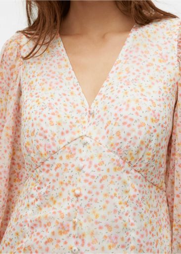 SMILLA LS V-NECK CALF DRESS SMILLA LS V-NECK CALF DRESS