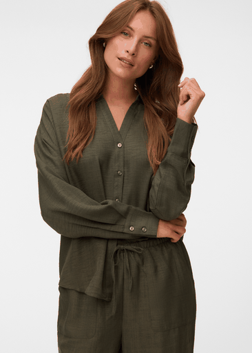 MELANEY QUEENY LS SHIRT