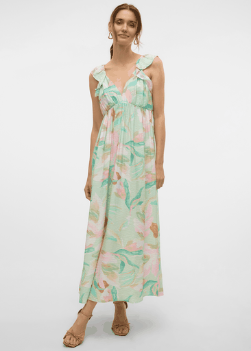 JOSIE SL ANKLE FRILL DRESS JOSIE SL ANKLE FRILL DRESS