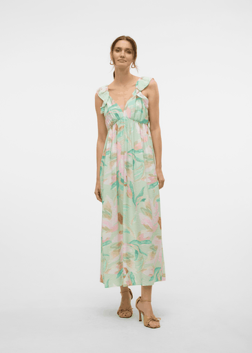 JOSIE SL ANKLE FRILL DRESS JOSIE SL ANKLE FRILL DRESS
