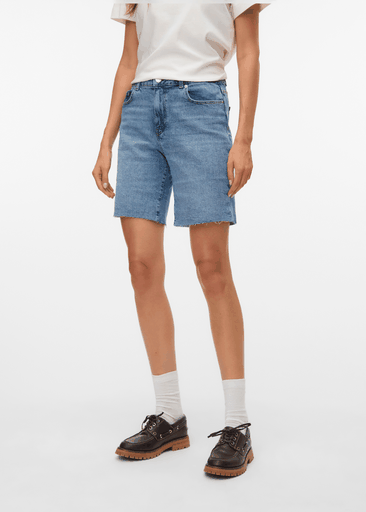 CLEO HR LONG DENIM SHORTS CLEO HR LONG DENIM SHORTS