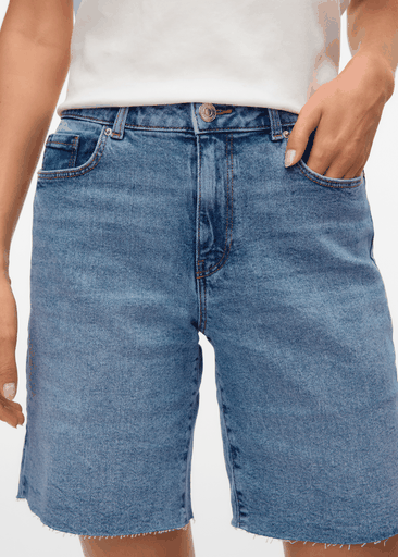 CLEO HR LONG DENIM SHORTS CLEO HR LONG DENIM SHORTS
