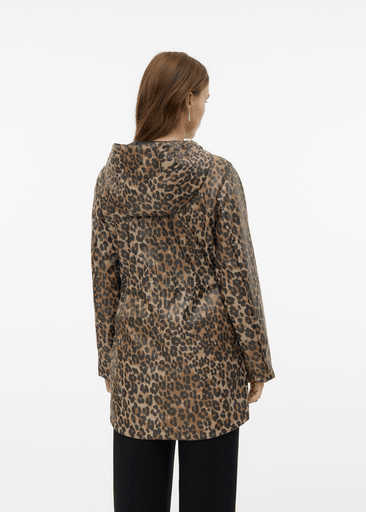 MALOU COATED PRINTED JACKET