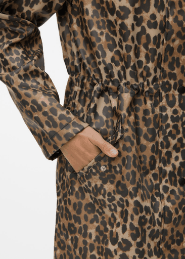 MALOU COATED PRINTED JACKET