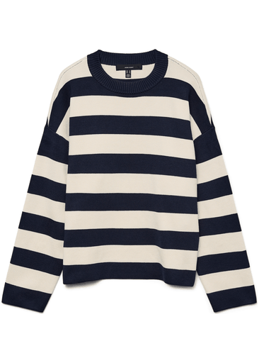 SILJE LS O-NECK BOXY PULLOVER