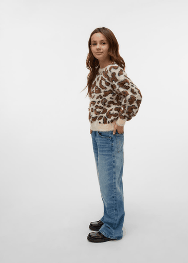 JUNGLE LS O-NECK PULLOVER BOO GIRL