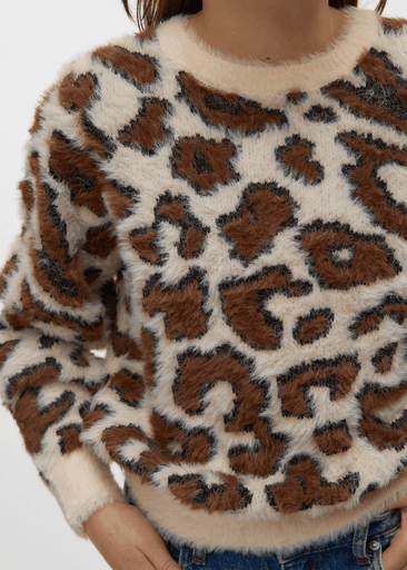 JUNGLE LS O-NECK PULLOVER BOO GIRL