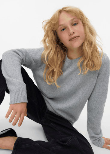 DOFFYSHINE LS O-NECK BLOUSE