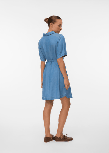 BREE SS SHORT TENCEL SHIRT DRESS