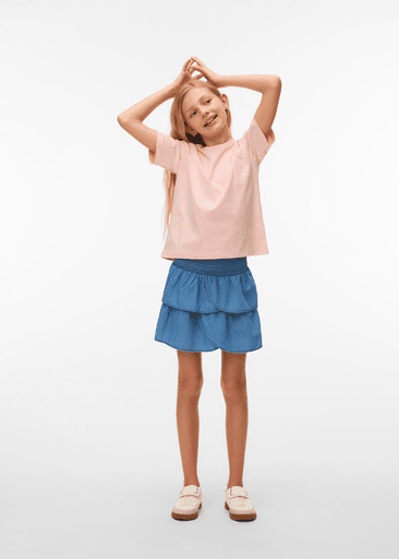 IDA EMMA SMOCK LAYER SKIRT